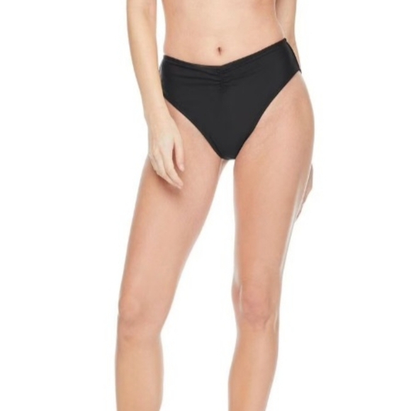 ❤️ No Boundaries Swim Bottoms Solid Black Bikini Bottoms Various Sizes NWT - Picture 8 of 8